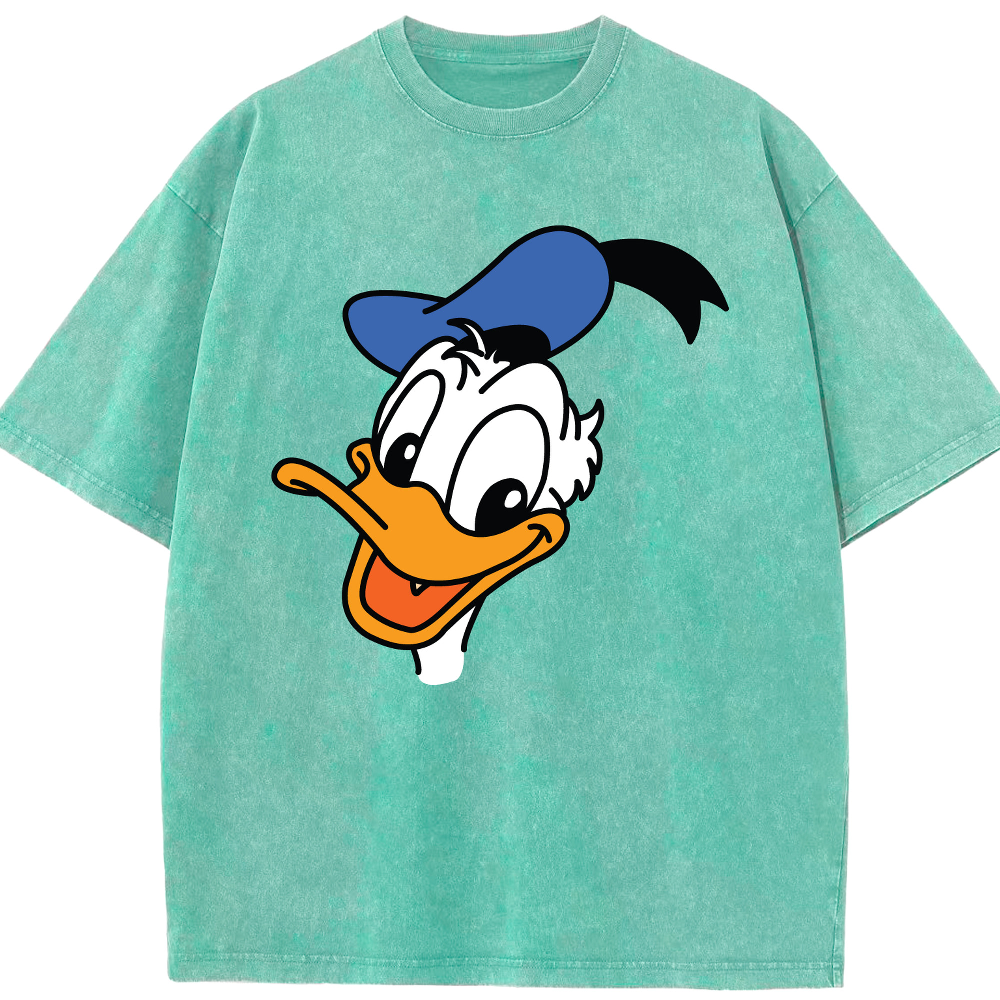 （画像用） ミッキーマウス Mickey Mouse 綿100% ヴィンテージ風 半袖Tシャツ（フロントプリント）